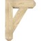 Ekena Millwork Traditional Craftsman Rough Sawn Bracket w/ Offset Brace, Douglas Fir, 8"W x 24"D x 32"H BKT0806X24X32TRA04RDF - alternate 2